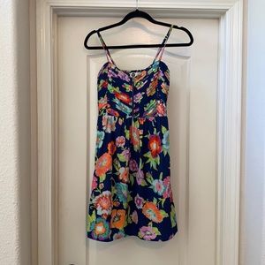 Roxy neon floral dress